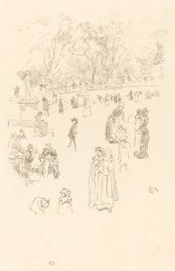 Nourrices : Les Bonnes du Luxembourg, 1894 - James Abbott McNeill Whistler