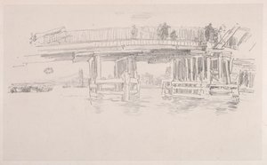 Vieux pont de Battersea - James Abbott McNeill Whistler