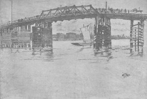 Vieux pont de Battersea, 1879, 1904 - James Abbott McNeill Whistler