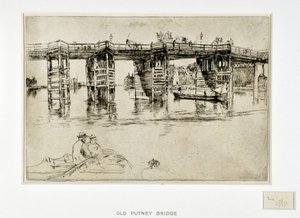 Vieux Pont de Putney - James Abbott McNeill Whistler