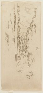 Petite Rue des Bouchers - James Abbott McNeill Whistler
