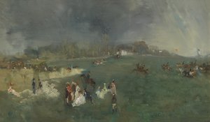 Course de chevaux - James Abbott McNeill Whistler