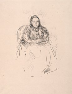 Étude de Portrait - Mme Phillip - James Abbott McNeill Whistler