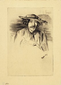Portrait de Whistler, 1859 - James Abbott McNeill Whistler