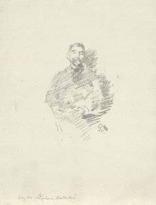 Portrait de Stéphane Mallarmé - James Abbott McNeill Whistler