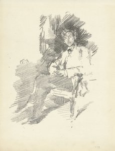 Portrait de Walter Sickert - James Abbott McNeill Whistler