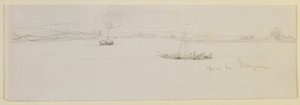 Près de Mayence, 1858 - James Abbott McNeill Whistler
