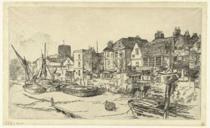 Pub sur la rive de la Tamise