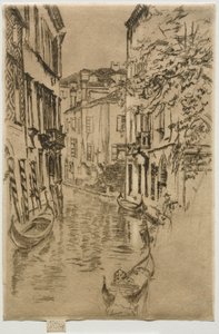 Canal tranquille - James Abbott McNeill Whistler