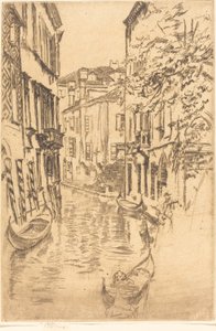 Canal tranquille, 1880 - James Abbott McNeill Whistler