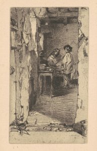 Chiffonniers, Quartier Mouffetard, Paris, 1858 - James Abbott McNeill Whistler