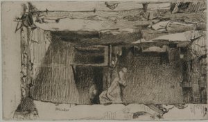 Chiffonniers, Quartier Mouffetard, Paris - James Abbott McNeill Whistler