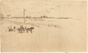 Gare de Voves - James Abbott McNeill Whistler
