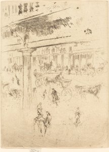 Le Quadrant du Régent - James Abbott McNeill Whistler
