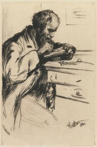 Riault Le Graveur sur Bois, 1860 - James Abbott McNeill Whistler