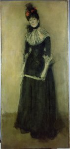 Rose et argent : La Jolie Mutine, c.1890 - James Abbott McNeill Whistler