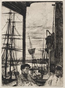 Rotherhithe - James Abbott McNeill Whistler