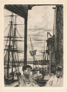 Rotherhithe, 1860 - James Abbott McNeill Whistler