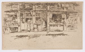 Rue de la Rochefoucault - James Abbott McNeill Whistler