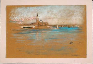 San Giorgio Maggiore, Venise, 1880 - James Abbott McNeill Whistler