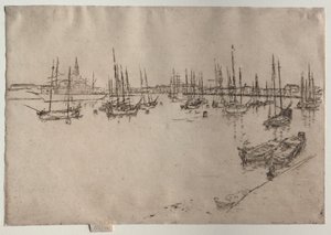 San Giorgio, Venise, 1886 - James Abbott McNeill Whistler