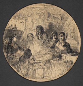 Scène de la Vie Bohème, 1855-57 - James Abbott McNeill Whistler