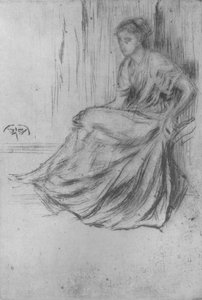 Fille assise, vers 1869, 1904