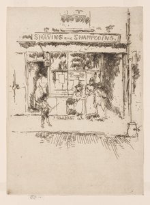 Rasage et shampooing, vers 1886-88 - James Abbott McNeill Whistler