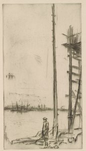 Chantier naval, Liverpool - James Abbott McNeill Whistler