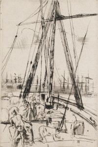 Navires à Liverpool, 1867 - James Abbott McNeill Whistler