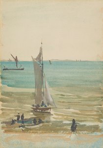 Southend - Le Yacht de Plaisance - James Abbott McNeill Whistler