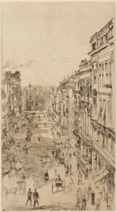 Rue St. James, 1878 - James Abbott McNeill Whistler