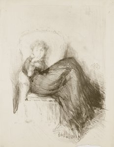 Étude : Maud assise, 1878 - James Abbott McNeill Whistler