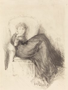 Étude : Maude assise, 1878