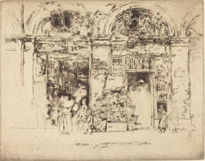 Tournesols, Rue des Beaux-Arts, 1892-1893 - James Abbott McNeill Whistler