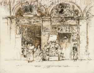 Tournesols, Rue des Beaux-Arts - James Abbott McNeill Whistler