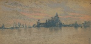 Coucher de soleil : Venise, vers 1880-1903/1904