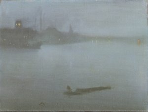 Thames - Nocturne en bleu et argent, c.1872/8