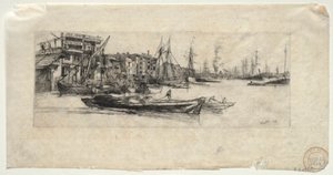Entrepôt de la Tamise, 1859