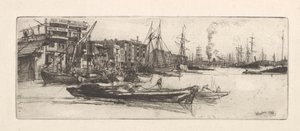 Entrepôts de la Tamise - James Abbott McNeill Whistler