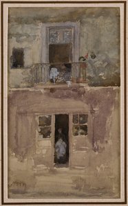 Le balcon, vers 1888 - James Abbott McNeill Whistler