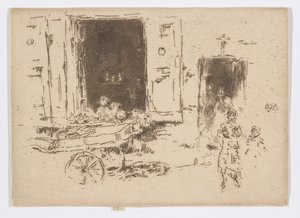 Le Barrow - Quartier des Marolles, Bruxelles - James Abbott McNeill Whistler