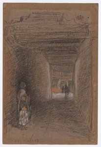 Les mendiants--Hiver, fin 1879 ou début 1880 - James Abbott McNeill Whistler
