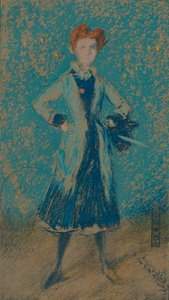 La Fille Bleue, vers 1874 - James Abbott McNeill Whistler