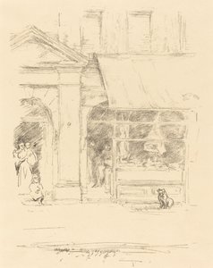 Le chien du boucher, 1896 - James Abbott McNeill Whistler