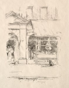 Le Chien du boucher, 1896 - James Abbott McNeill Whistler