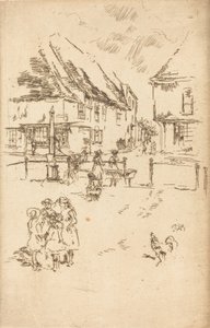 Le coq et la pompe, vers 1887 - James Abbott McNeill Whistler