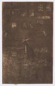 La Maison de la Danse : Nocturne - James Abbott McNeill Whistler