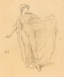 La danseuse, 1889 - James Abbott McNeill Whistler