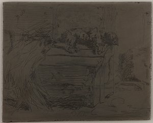 Le Chien sur le chenil, 1858 - James Abbott McNeill Whistler